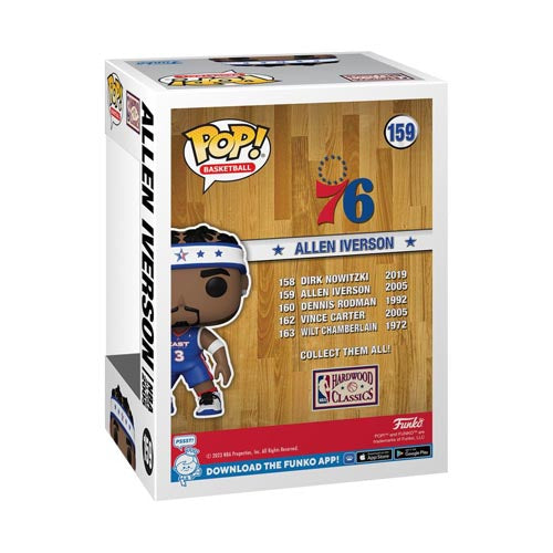 NBA: Legends Allen Iverson 2005 Pop! Vinyl