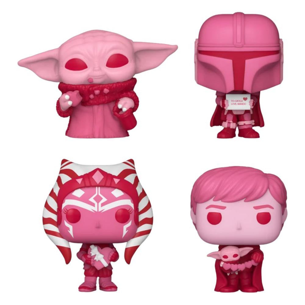 Valentines Pink Us Ex. Pocket Pop! 4pk hartvak