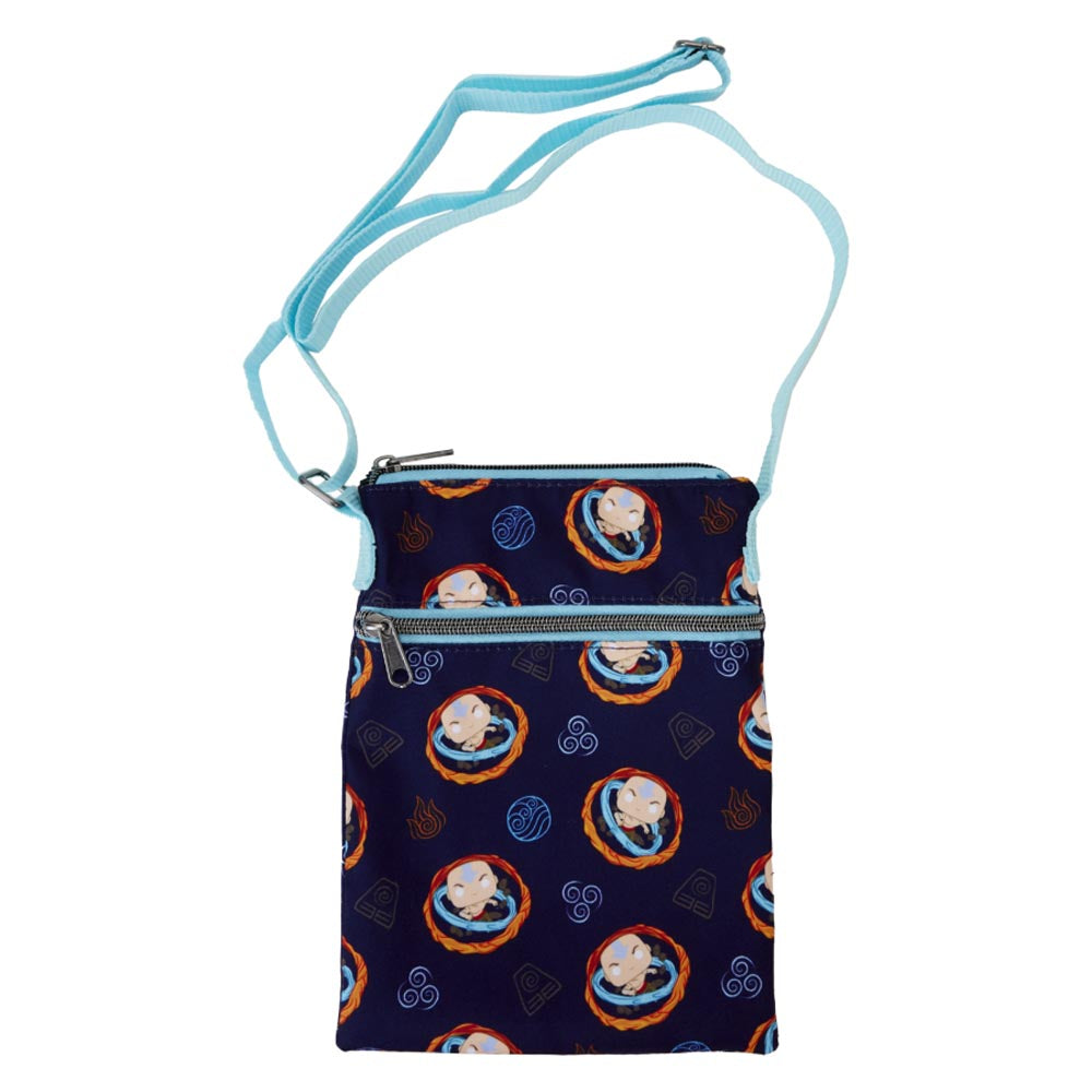 Avatar the Last Airbender Aang Passport Crossbody Bag