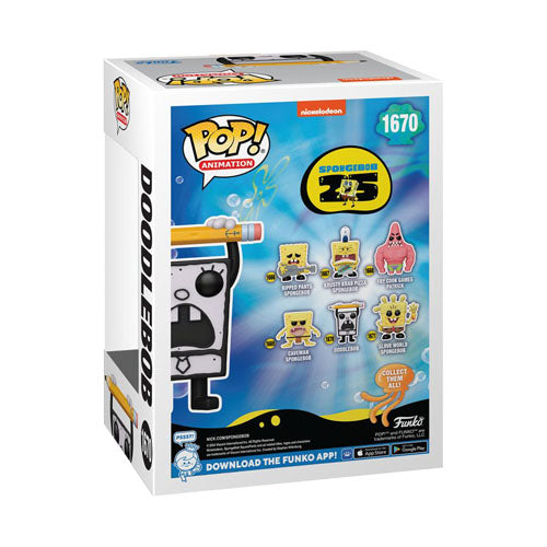 Spongebob: 25th Anniversary Doodlebob Pop! Vinyl