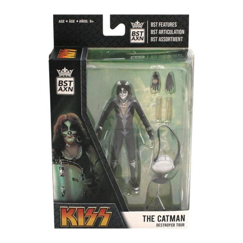 Kiss The Catman Peter Criss BST AXN 5'' Action Figure