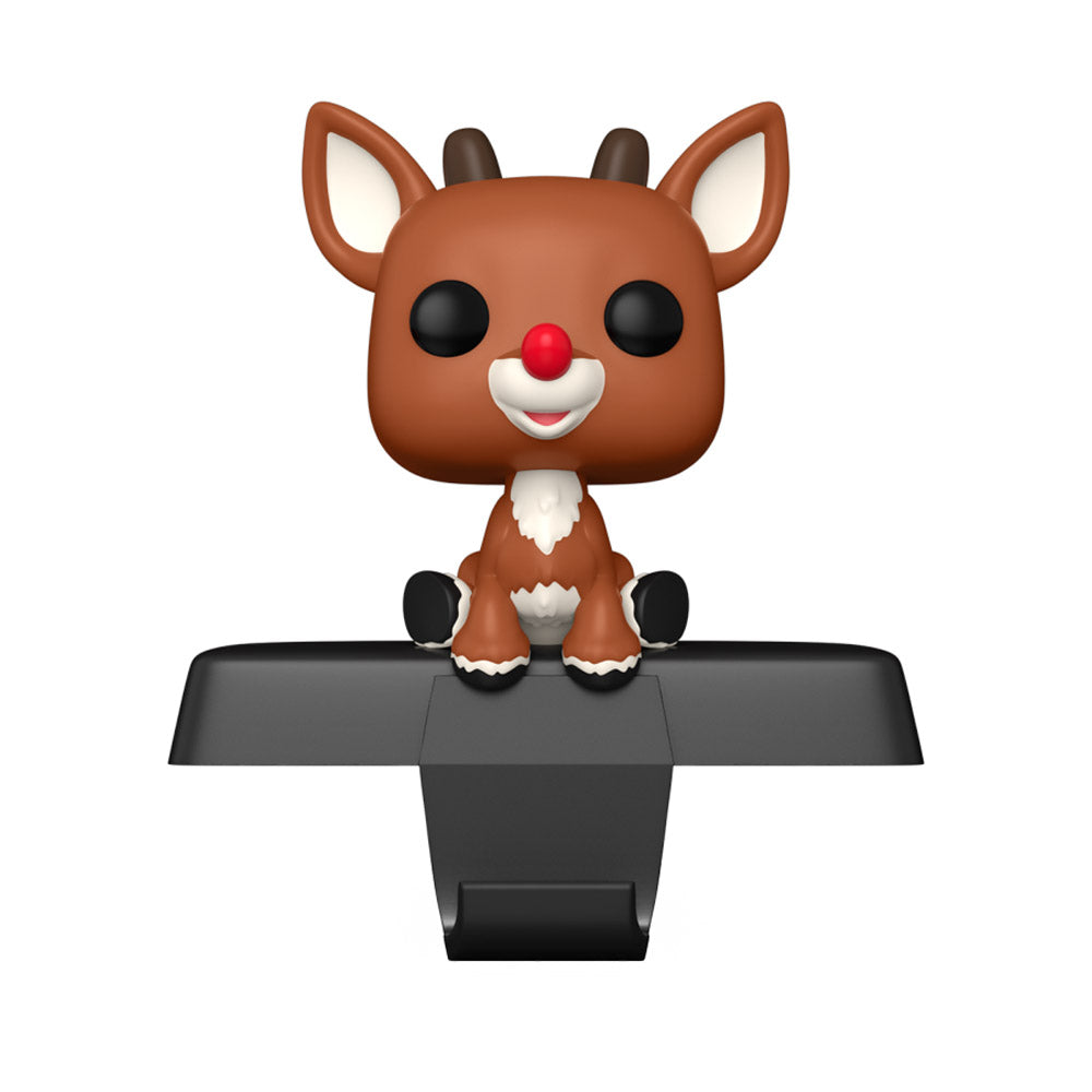 Rudolph Pop! Edge-Sitter Stocking Hanger