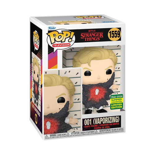 Stranger Things 001 (Vaporizing) SDCC 2024 US Pop! Vinyl