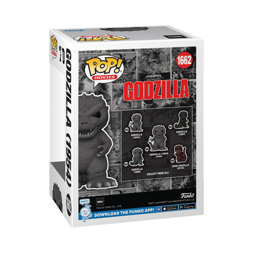 Godzilla: 70th Anniv Godzilla (1954) US Metallic Pop! Vinyl