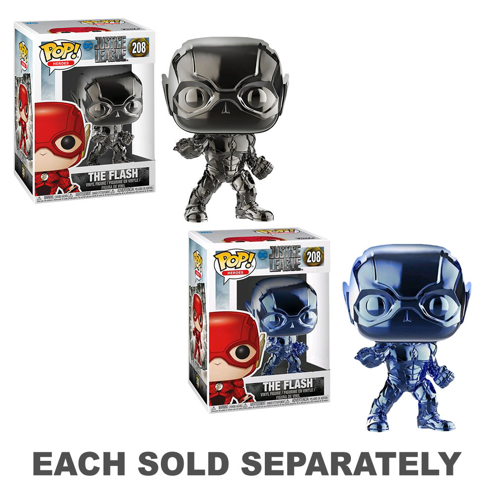 Justice League Movie Flash Chrome Pop! Vinyl