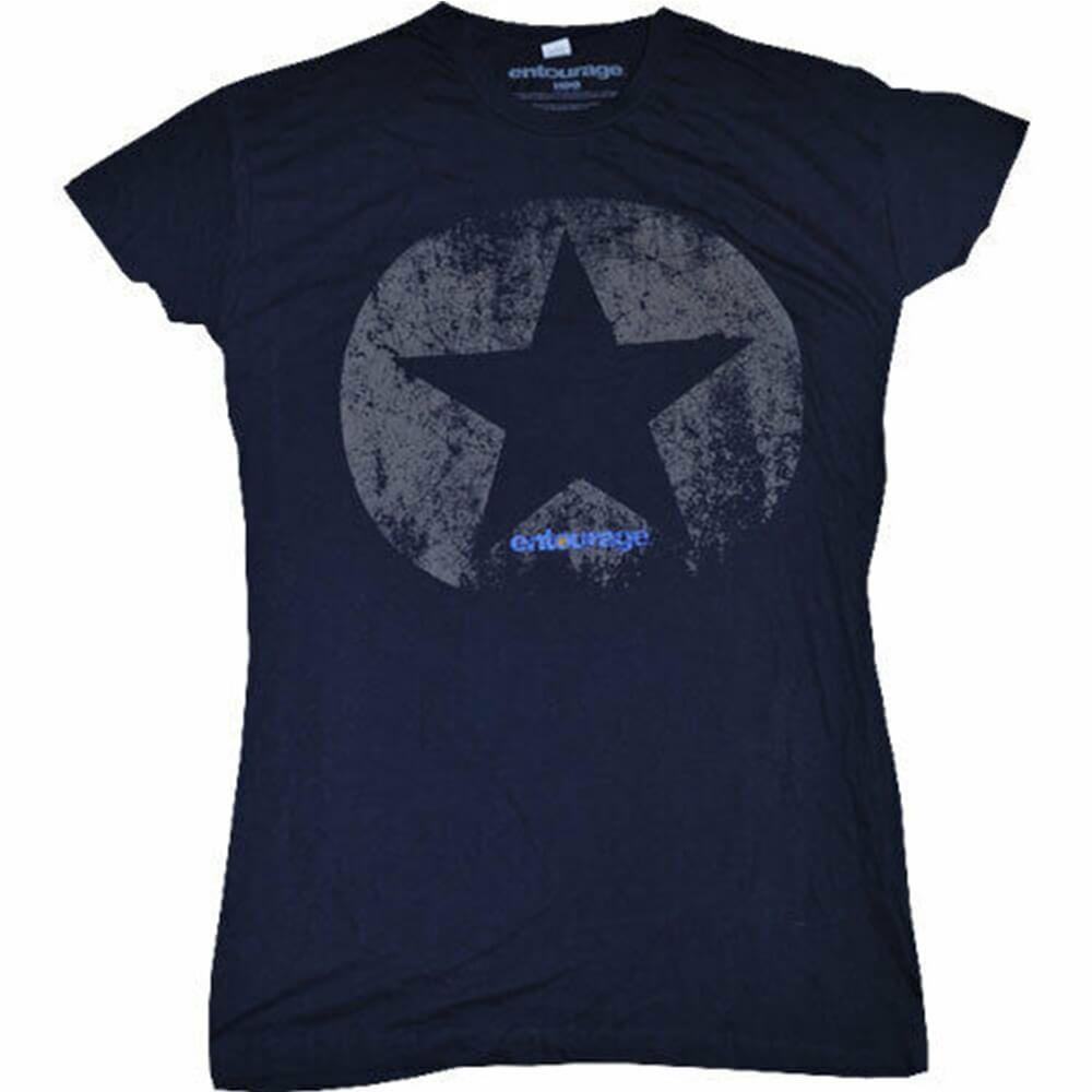 Entourage Star Navy Memale Tシャツ