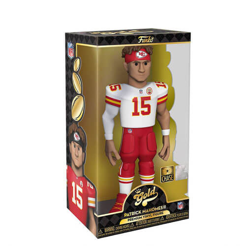 NFL Patrick Mahomes Vinyl Gold Chase Ships 1 in 6