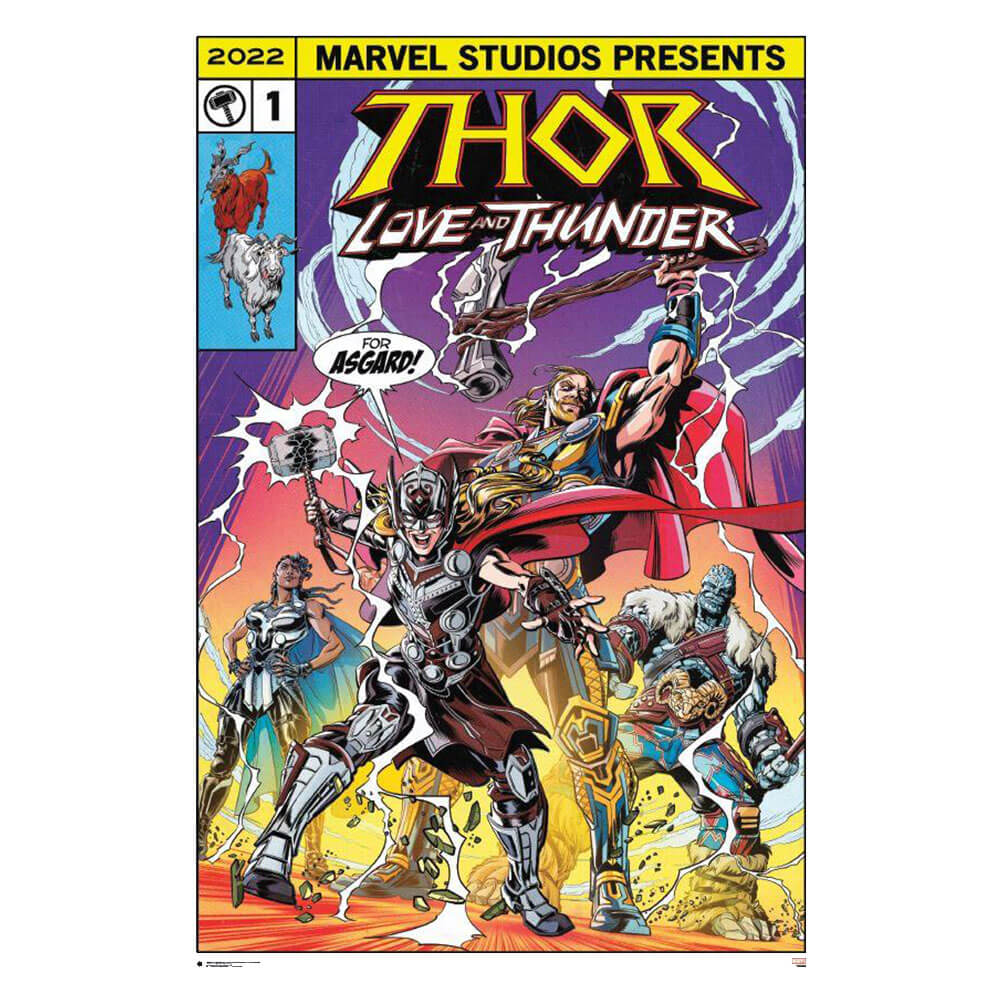 Thor: Poster Love and Thunder (61x91.5cm)