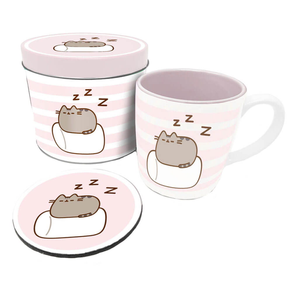 Mug & Coaster in Tin Gift Set