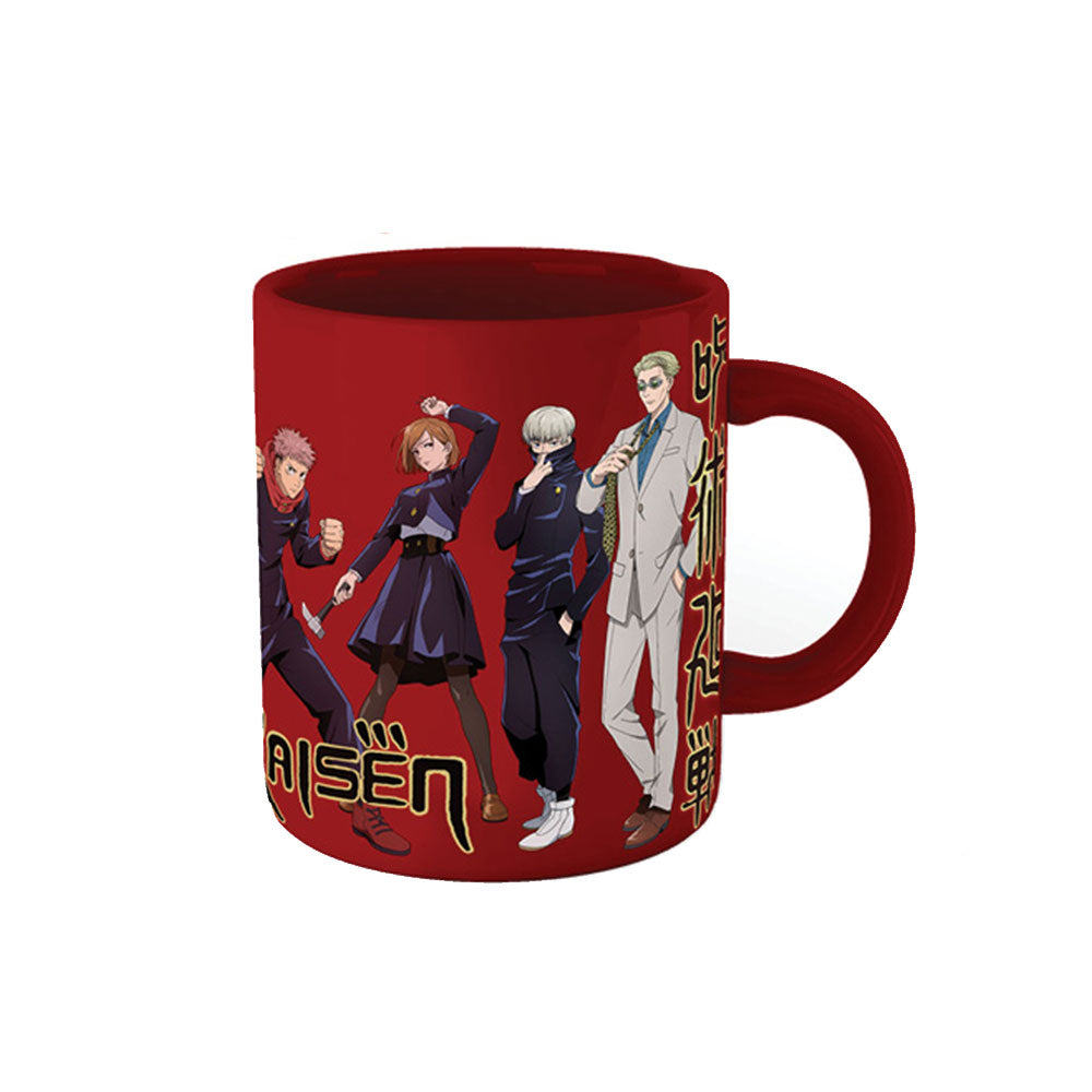 Jujutsu Kaisen Group Coloured Mug (Red)