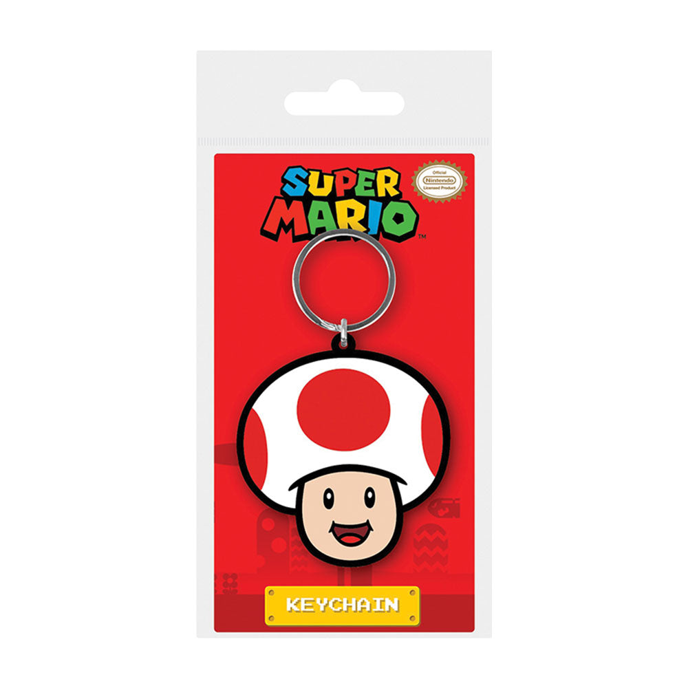  Super Mario Gummi-Schlüsselanhänger