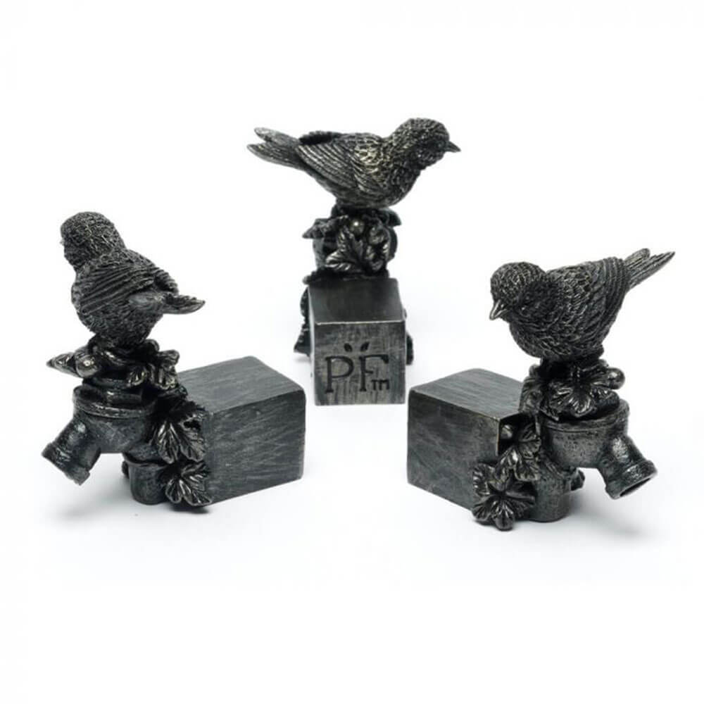 Jardinopia Antique Bronze Potty Stopy (3PC)