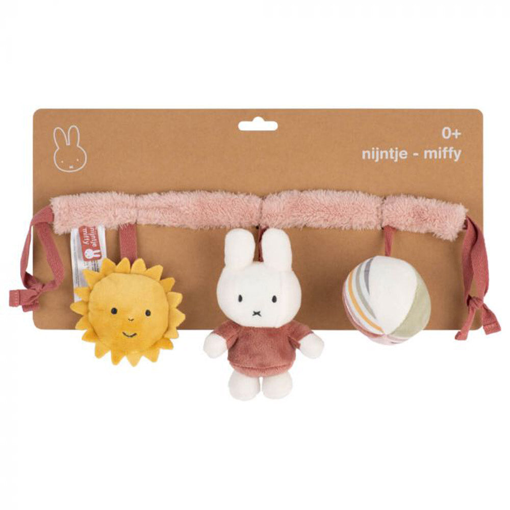 Miffy Fluffy bilstol legetøj