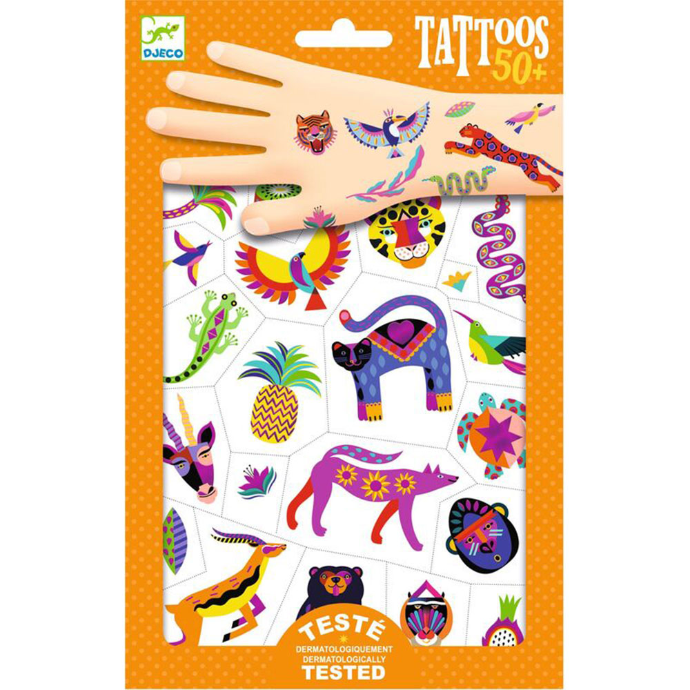 Temporäre Tattoos von Djeco