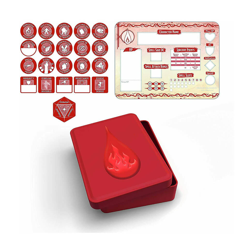  D&D-Rollenspiel-Klassen-Token-Set