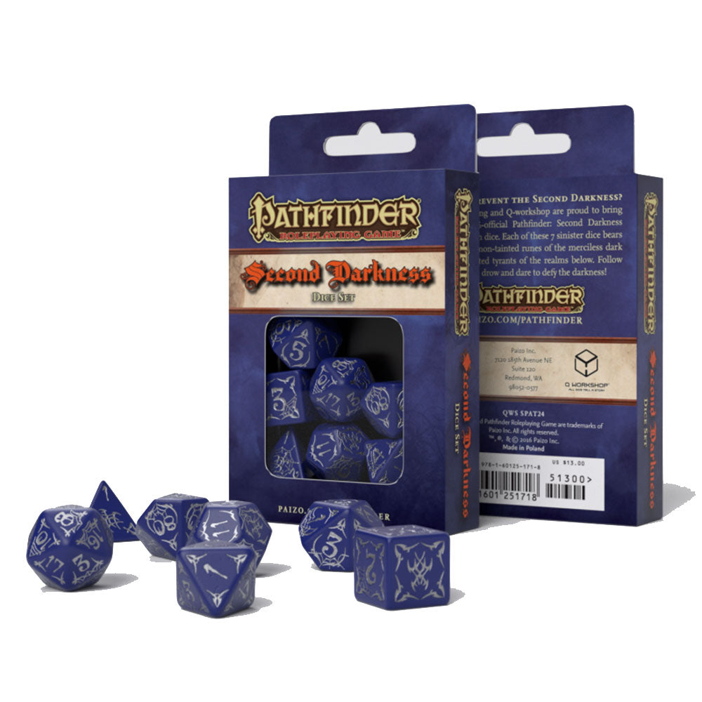 Q Workshop Pathfinder Dice (zestaw 7)