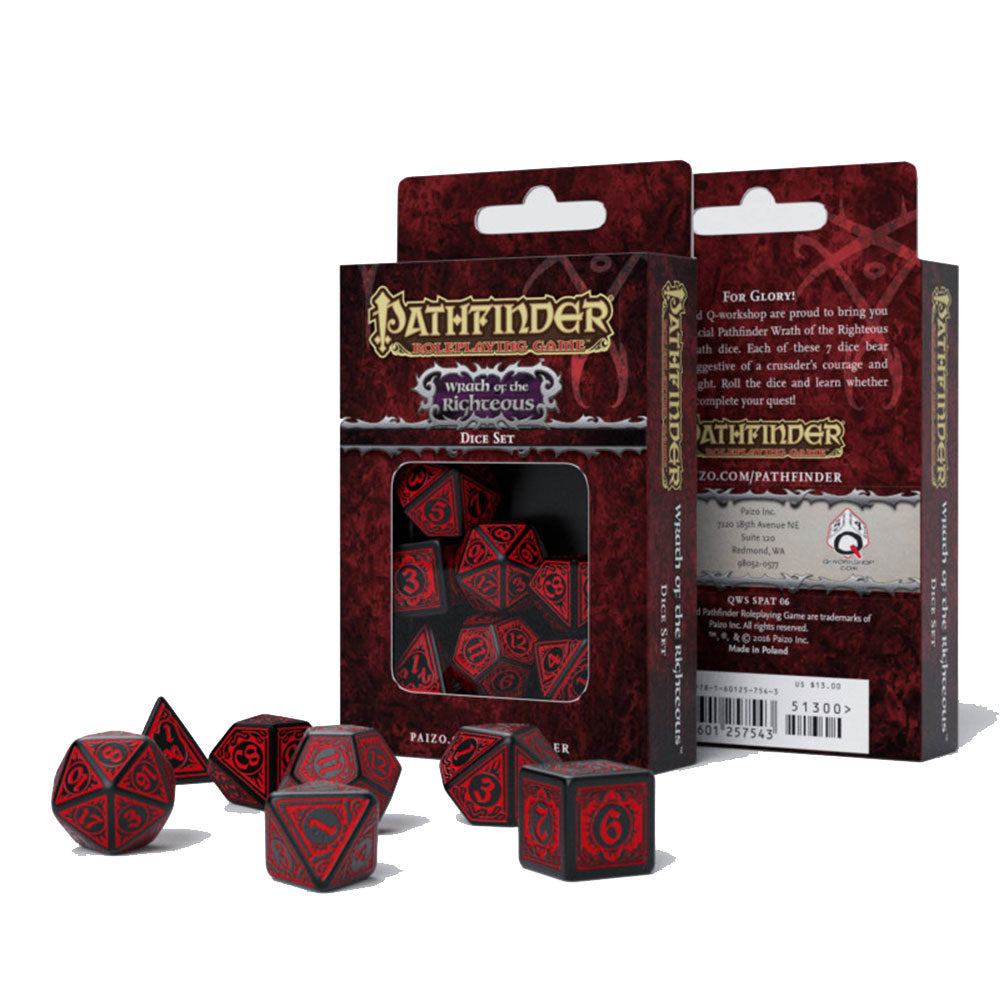 Q Workshop Pathfinder Dice (set van 7)