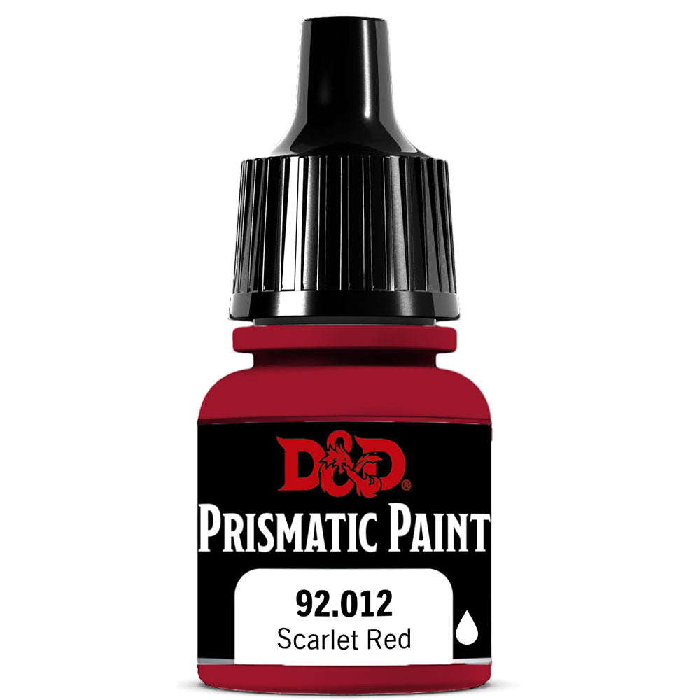 D & D Prismatisk maling 8ml (rød)