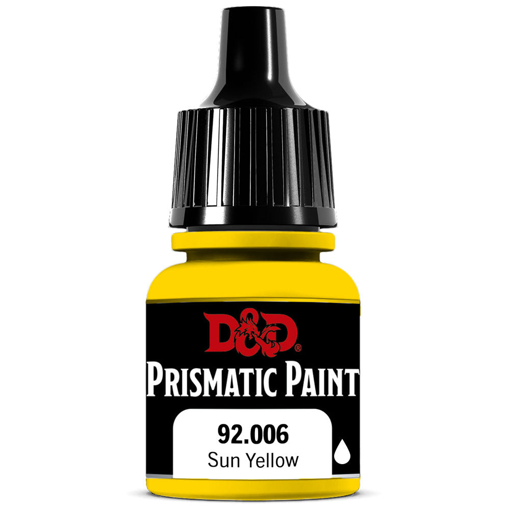 D & D Prismatisk maling 8ml (gul)