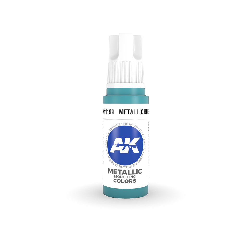 AK Interactive 3Gen Metallic Acrylic Paint 17mL