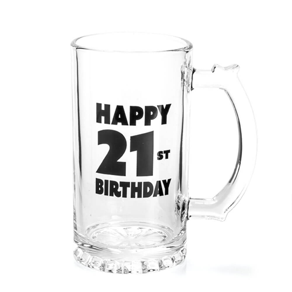 Joyeux anniversaire bière Stein