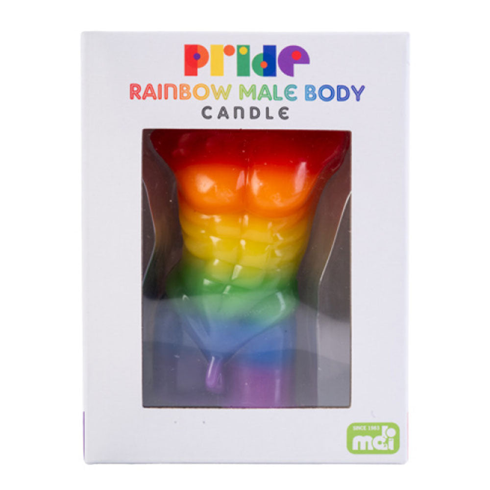 Vela de cuerpo de Rainbow Pride