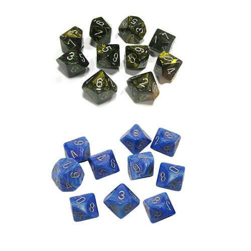 Chessex D10 Polyhedral 10-Die Set