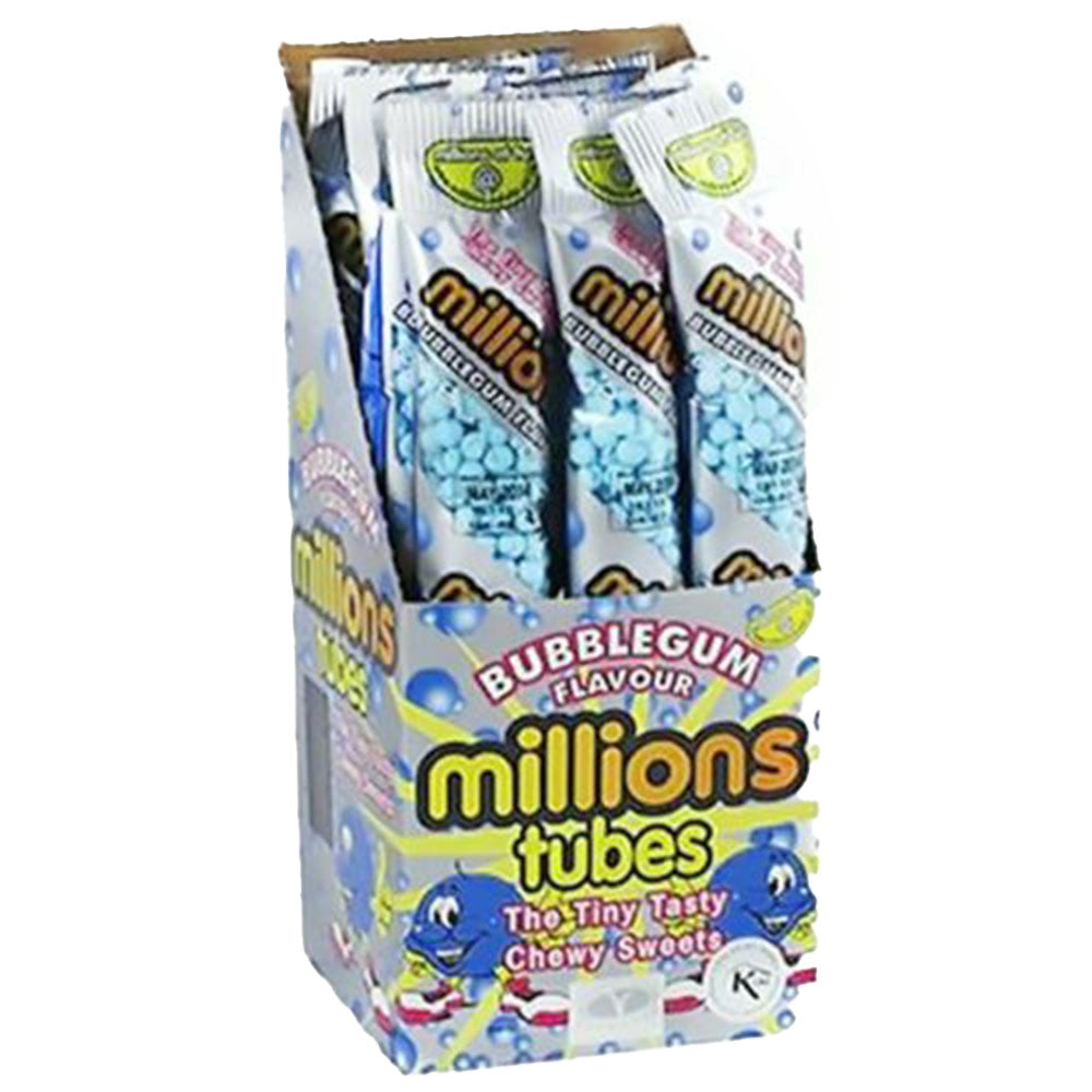 Candy Millions Tubes (12x60g)