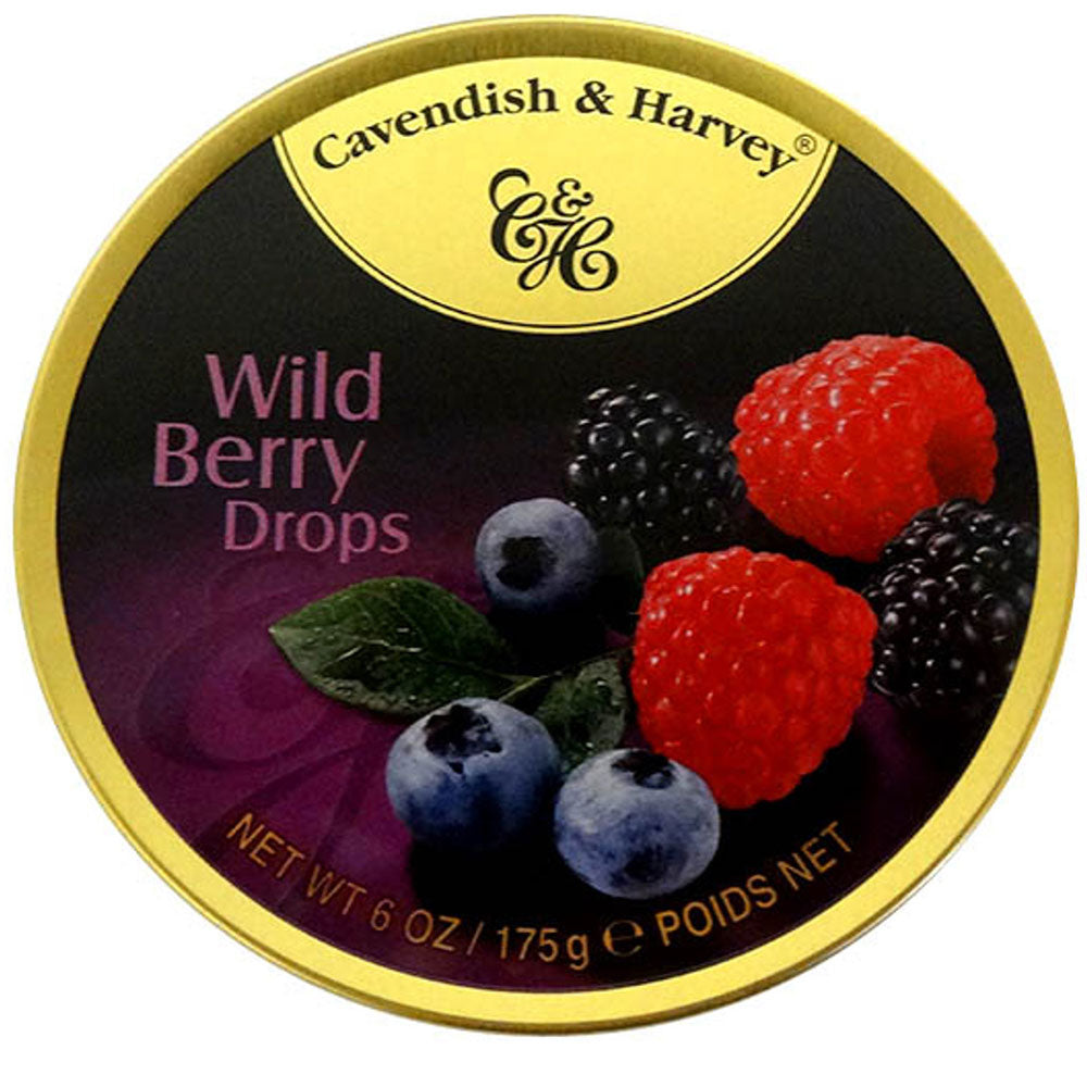 Cavendish & Harvey Wild Berry Drops (10pcs/Tin)