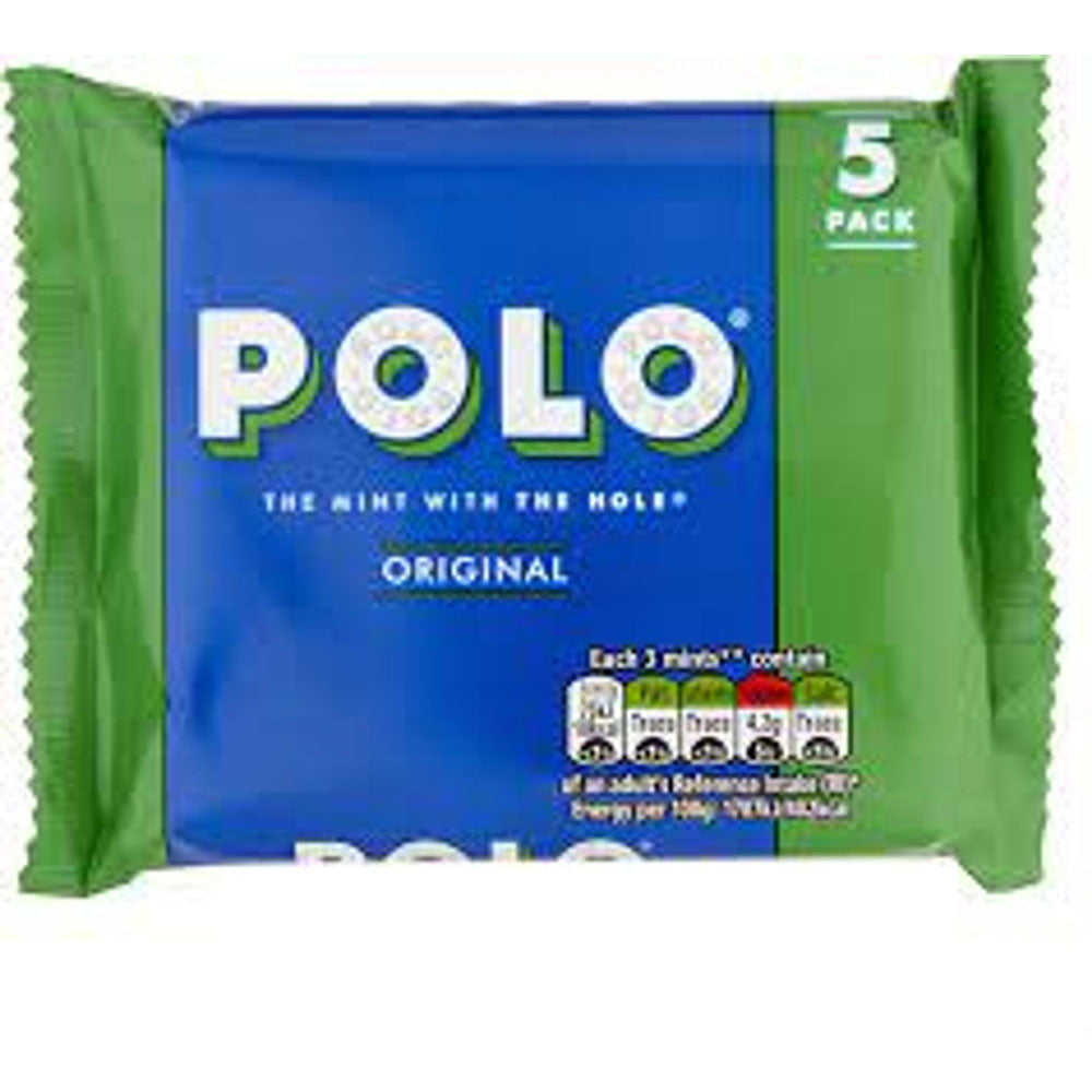 Polo Mints (5x25g Rolls)