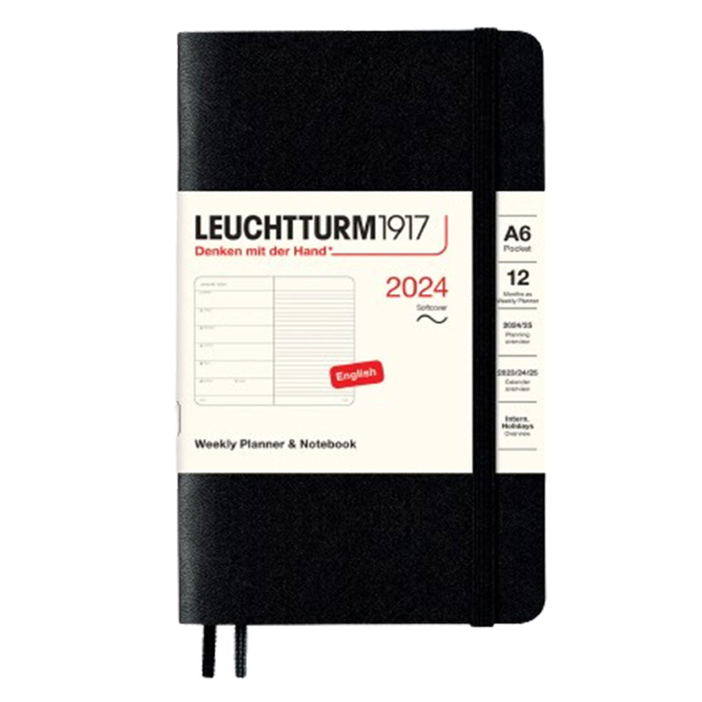 2024 A6 Uge Pocket Planner & Notebook (Softcover)