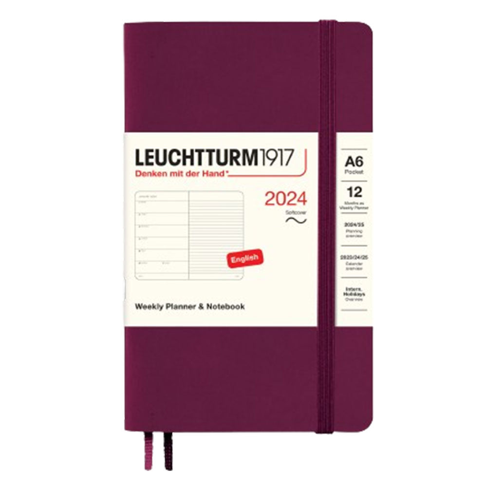 2024 A6 Uge Pocket Planner & Notebook (Softcover)