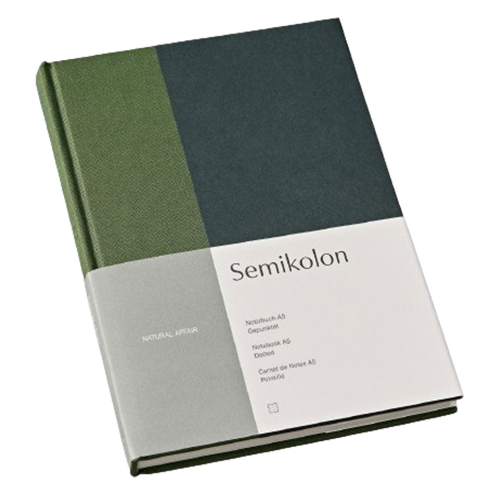 Semikolon gestippeld a5 notebook