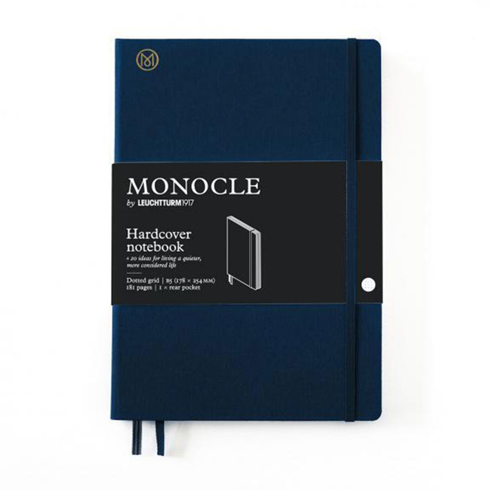 Leuchtturm Monocle inbunden prickad anteckningsbok B5