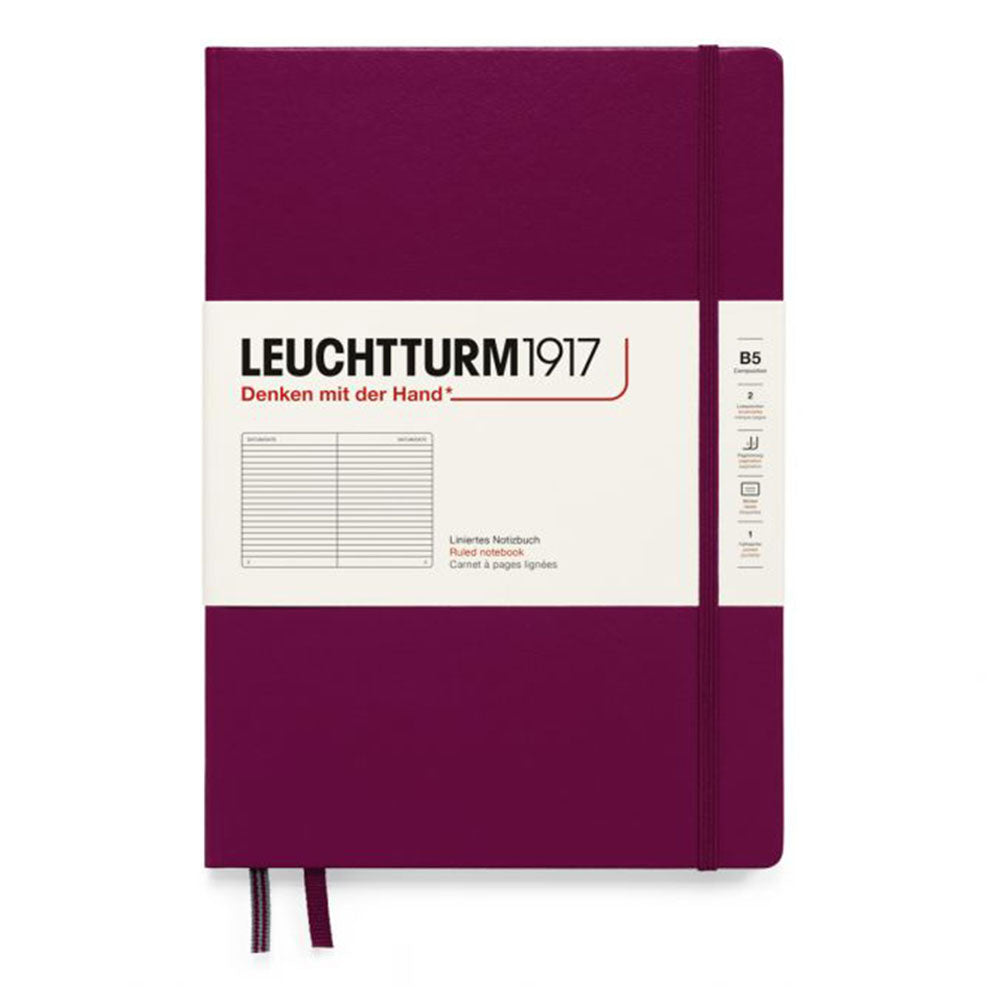 Leuchtturm HC Composition rządził notatnikiem B5