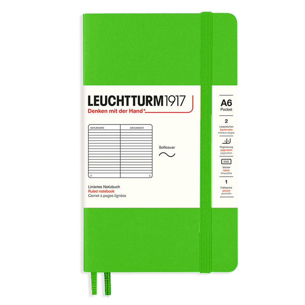 Leuchtturm Softcover rządził notebookiem A6