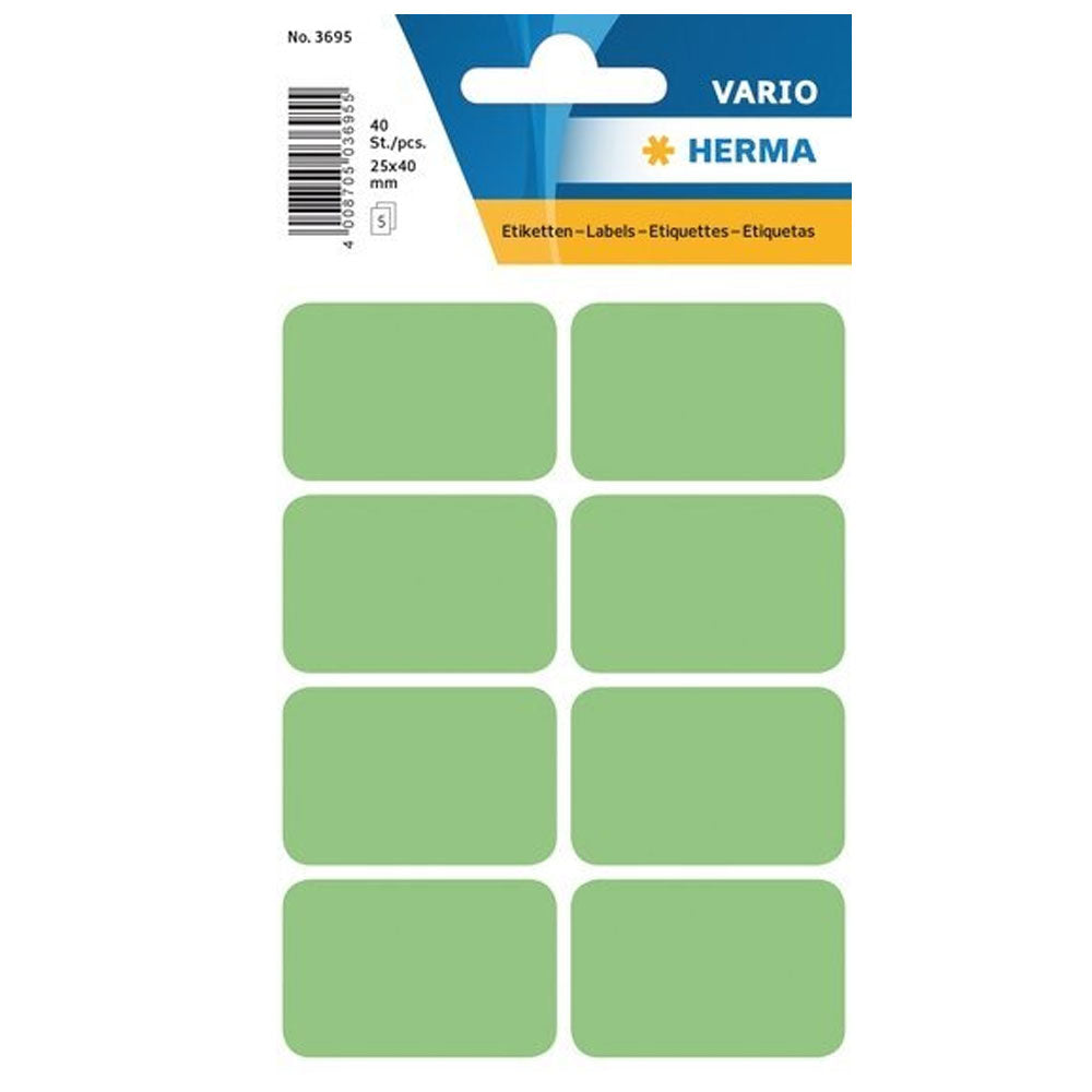 Herma Multi-Purpose Labels (Green)