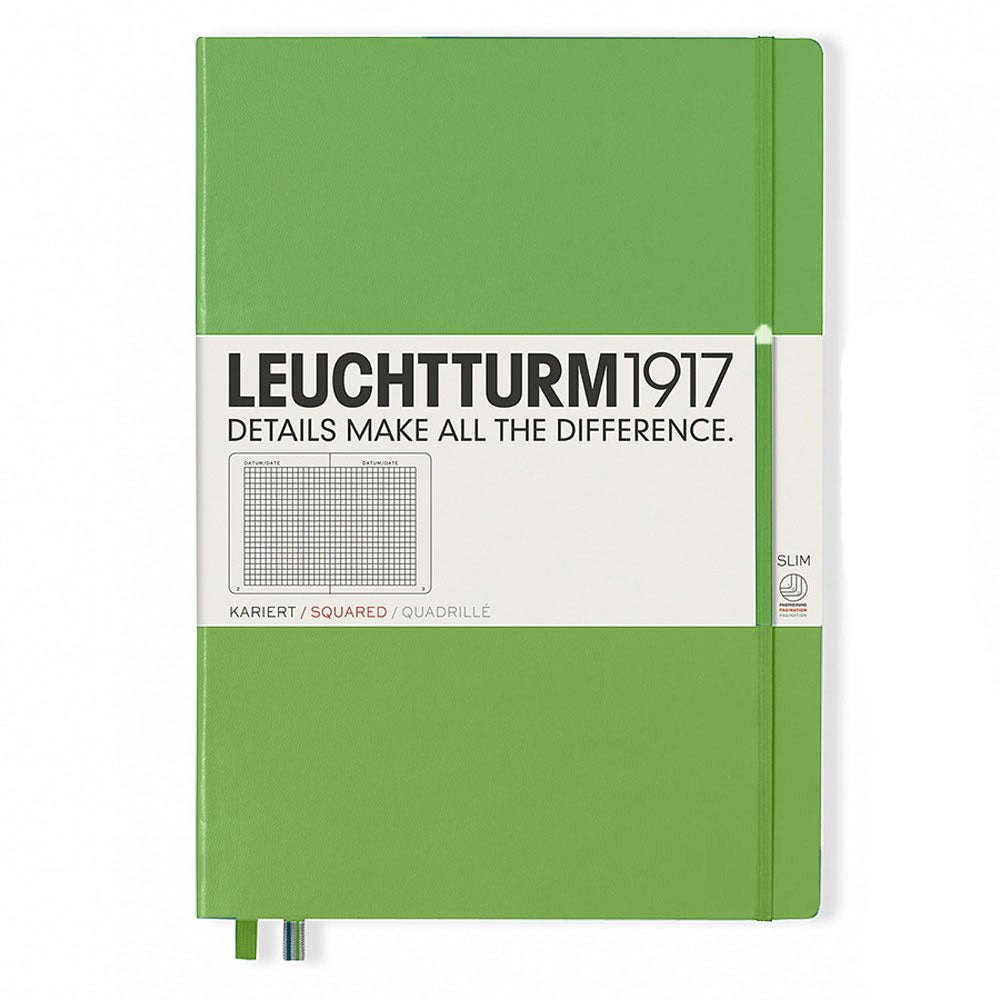 Leuchtturm HC Master styrde Squared Notebook A4+