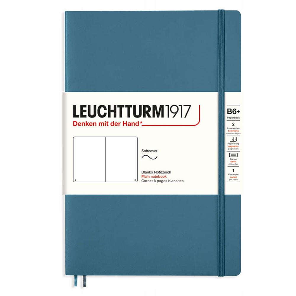 Leuchtturm SC Paperack Plain B6+ Notebook123pg