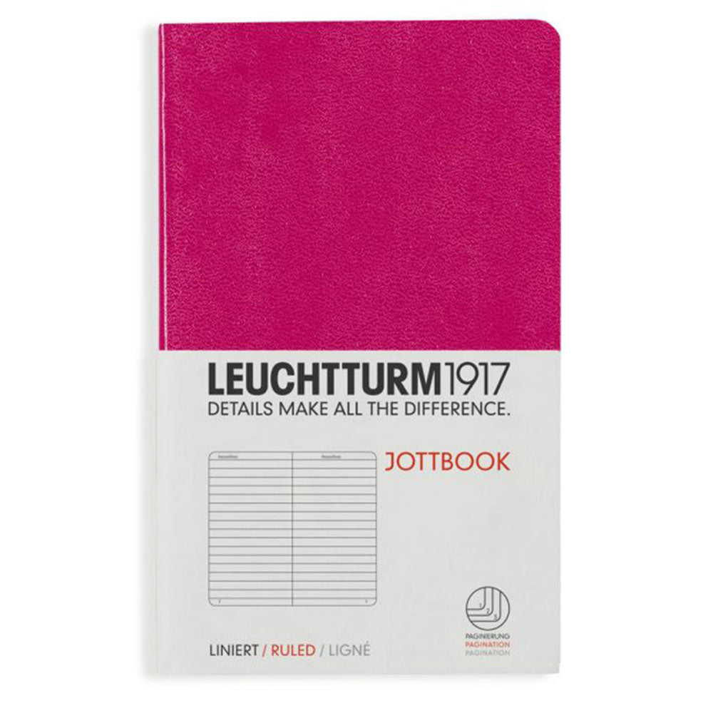 Leuchtturm Pocket JottBook fodrade 60 sidor A6