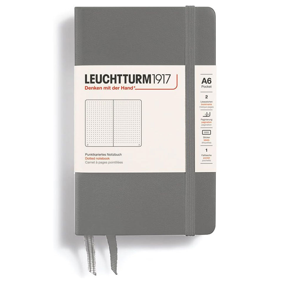 Leuchtturm Hardcover Dotted Notebook A6