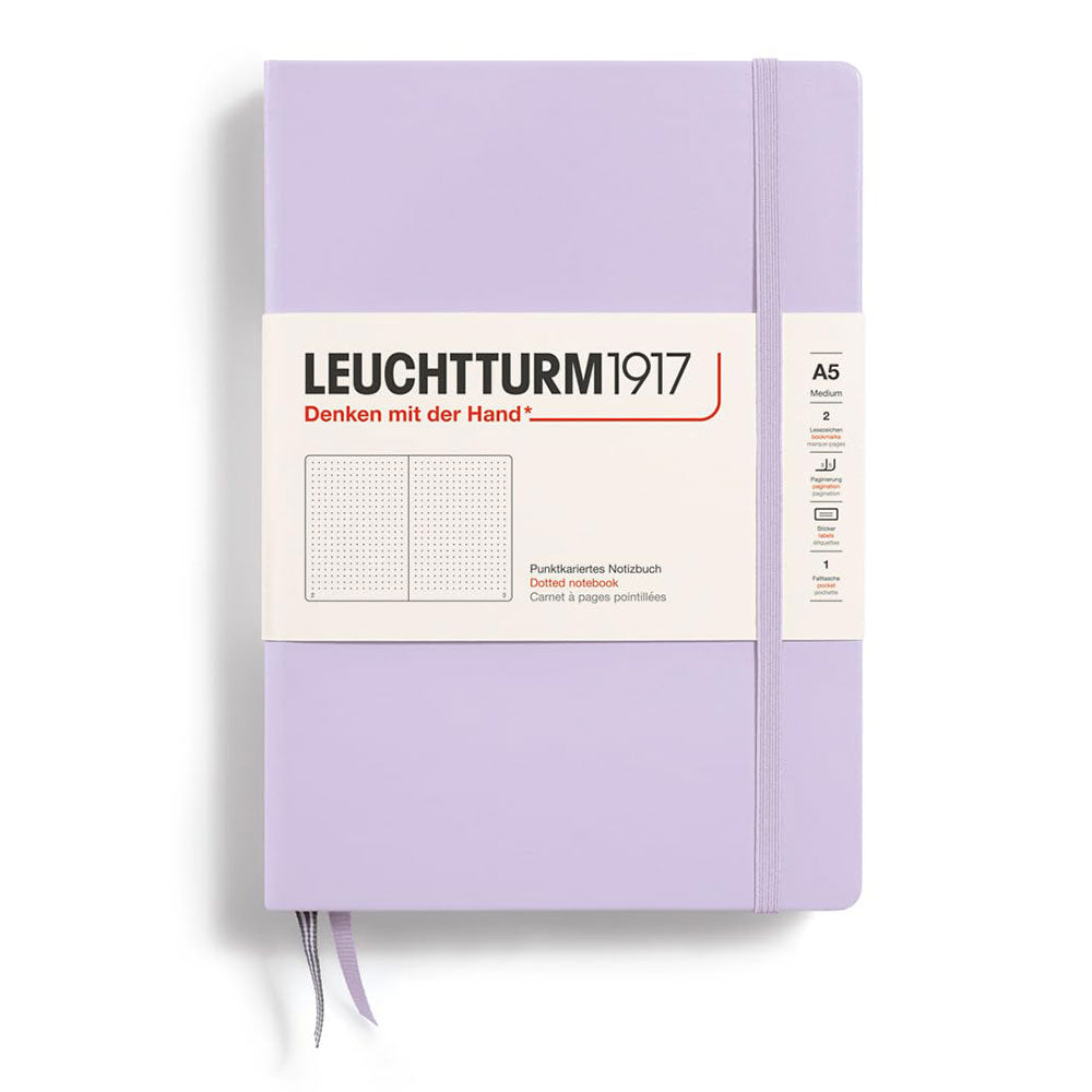 Leuchtturm Hardcover prikket notebook A5