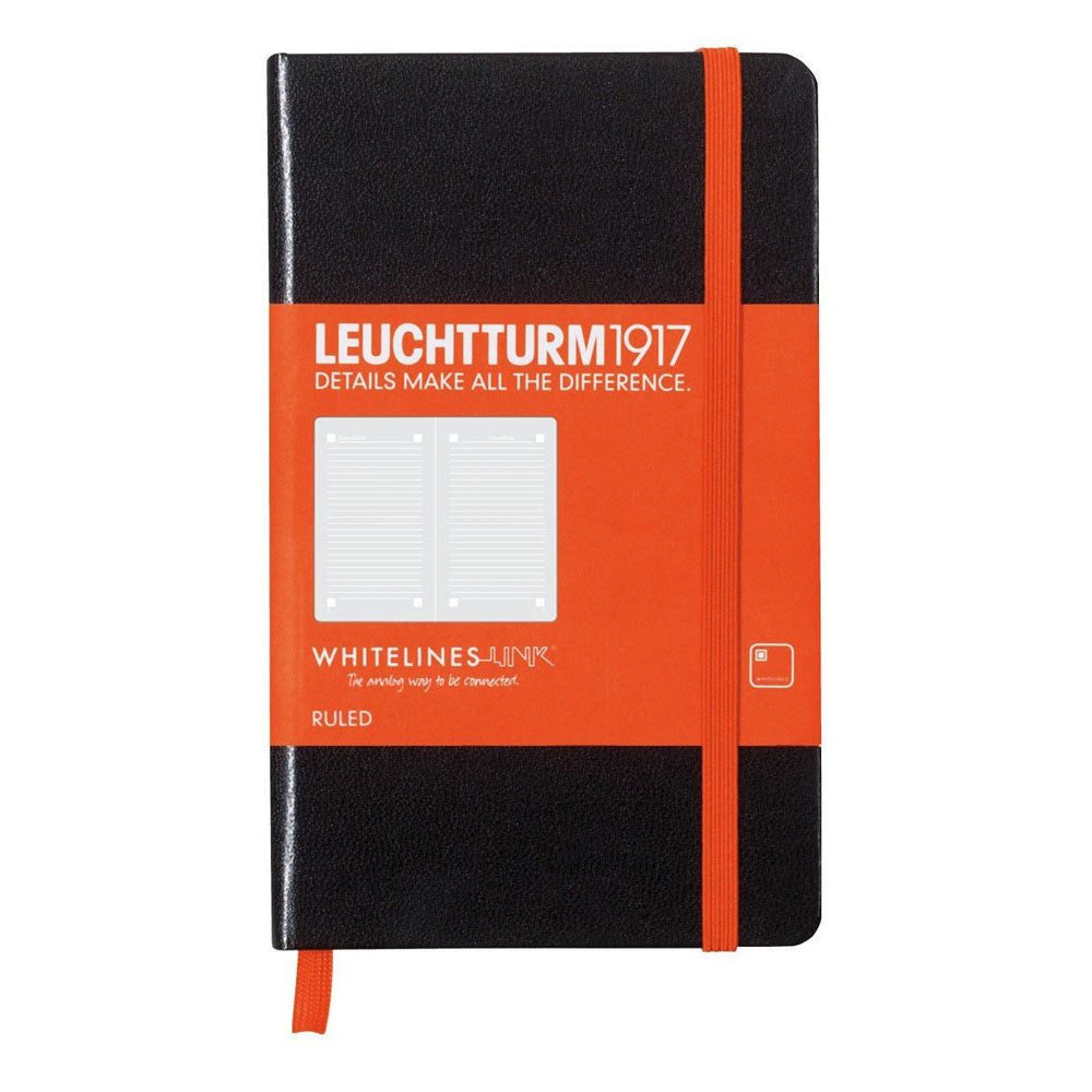 Leuchtturm HC Whiteleines Link rządzony notatnikiem (czarny)