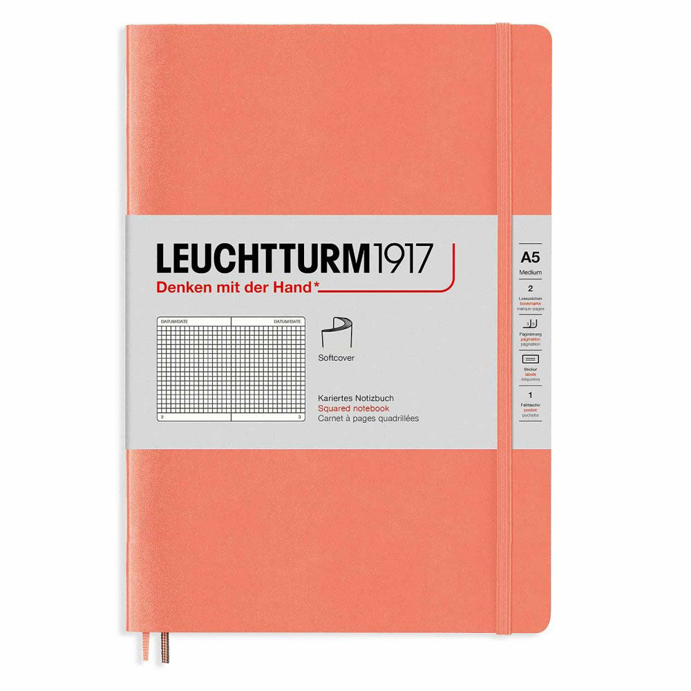 Leuchtturm softcover firkantet notebook A5