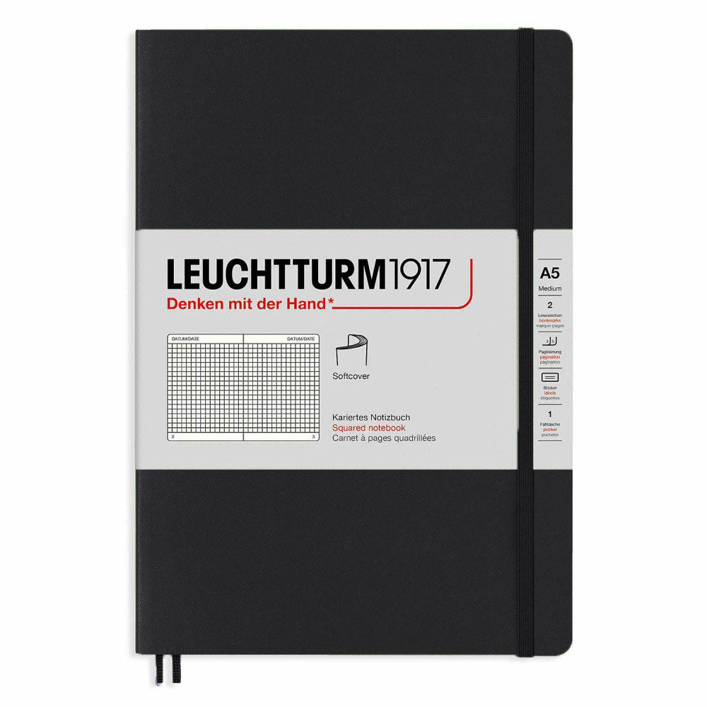 Leuchtturm softcover firkantet notebook A5