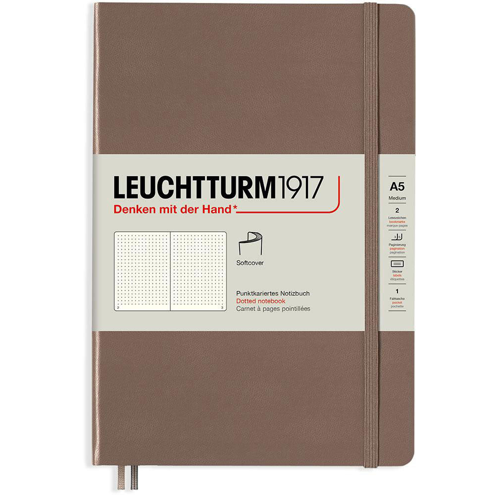 Leuchtturm softcover prikket notebook A5