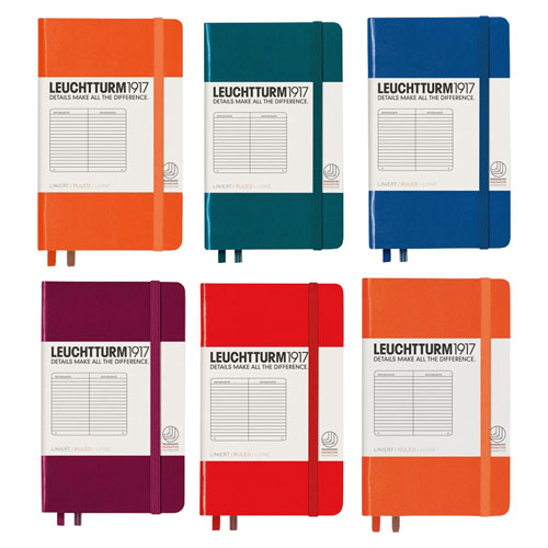 Leuchtturm Hardcover Ruled Notebook A6