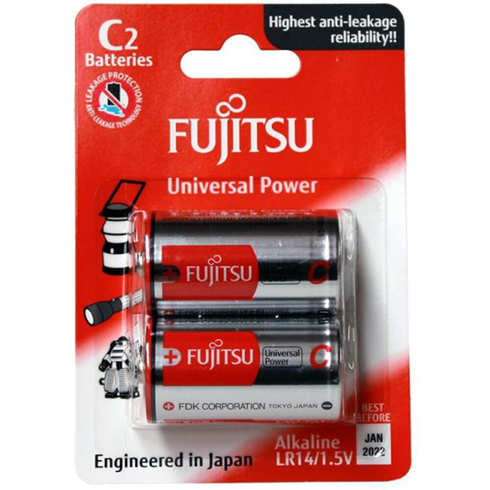 Fujitsu alkaliczna mocy uniwersalna (opakowanie 2)