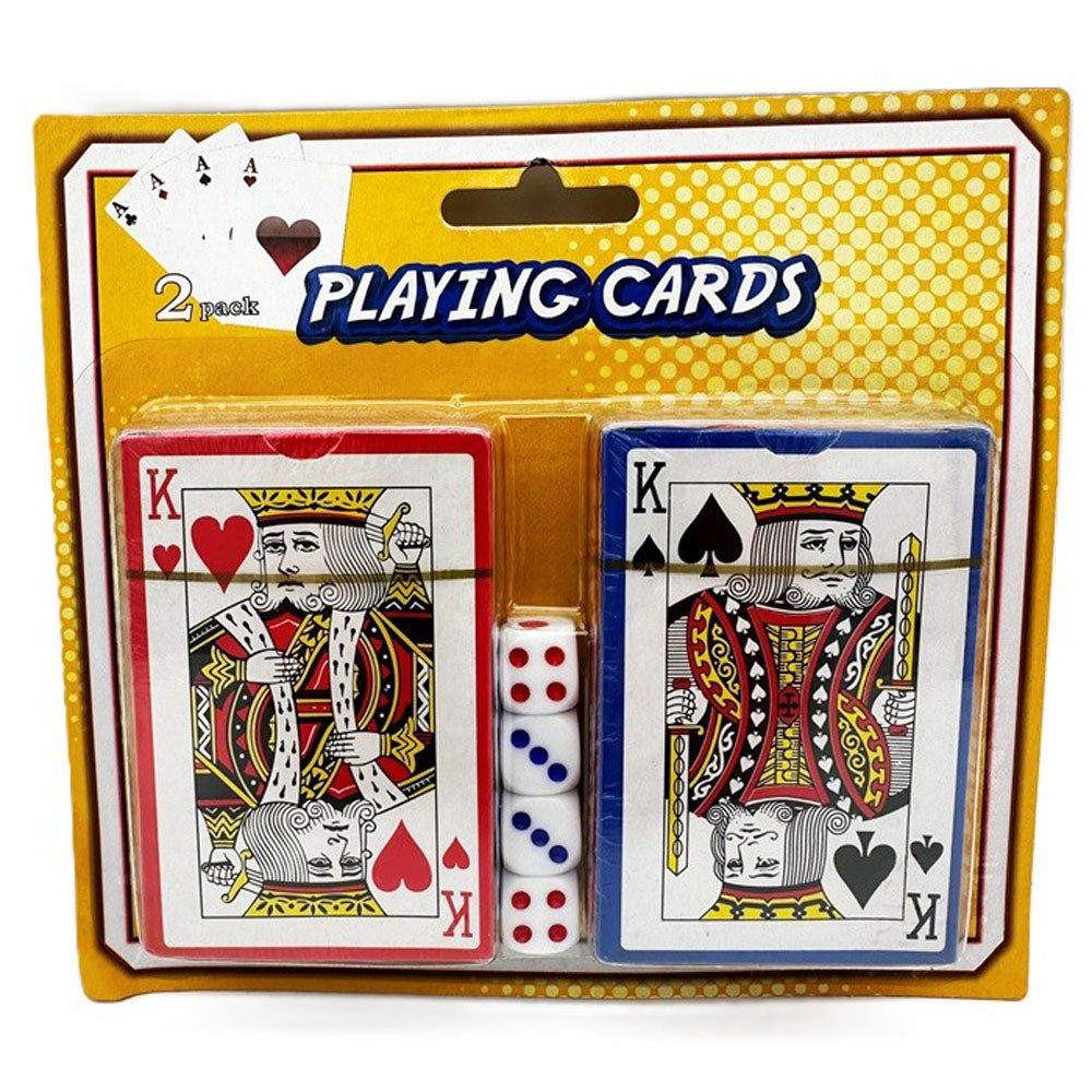 Playing Cards & Dice Set