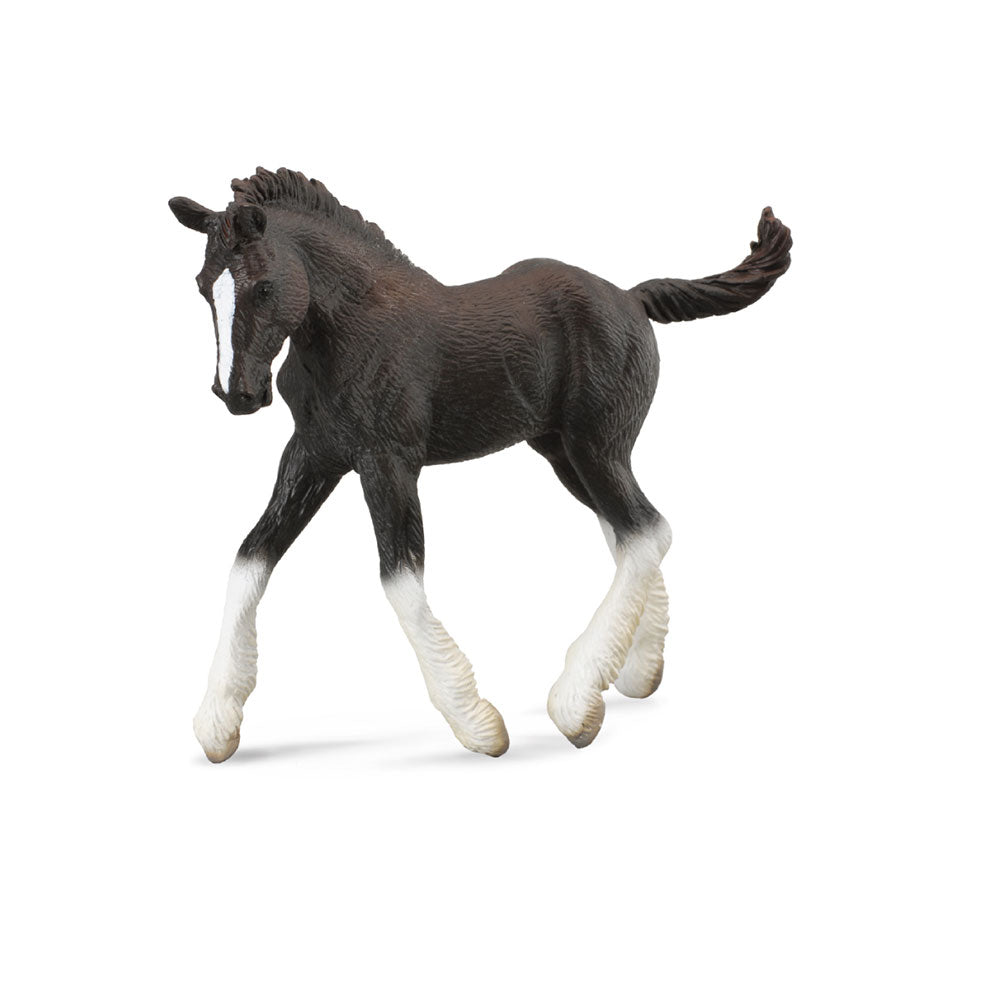 Figure de poulain Horse Collecta Shire (moyen)